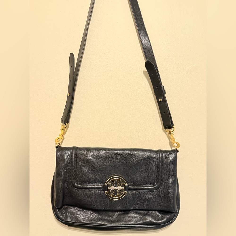 Tory Burch Amanda Foldover Cross Body Bag - Authentic